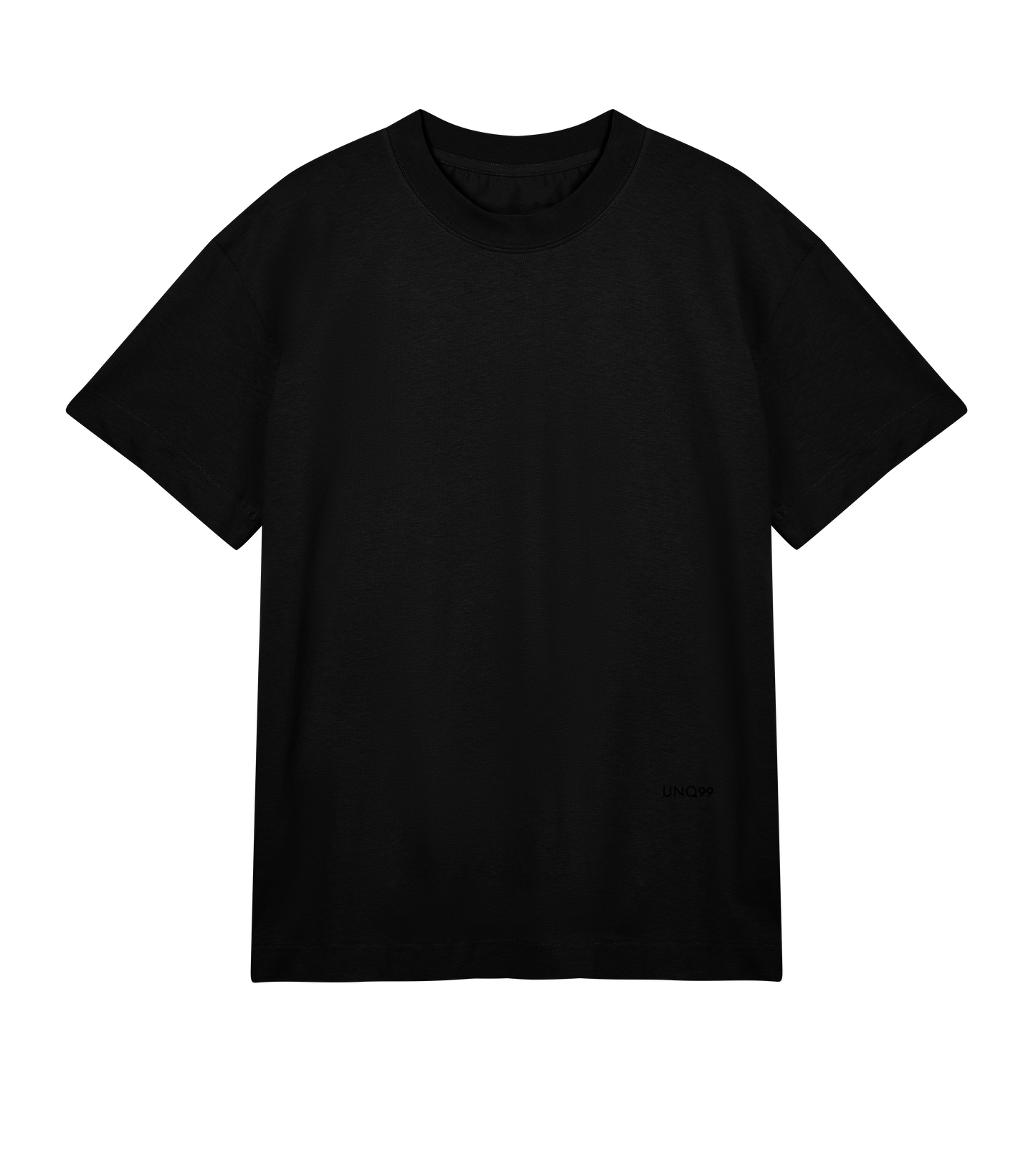 shirt box tee - UNQ99 black on black