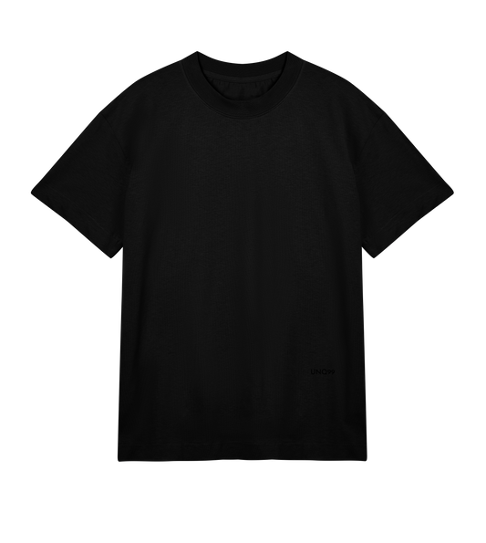 shirt box tee - UNQ99 black on black