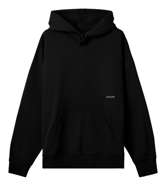 Hoodie black - UNIQUE